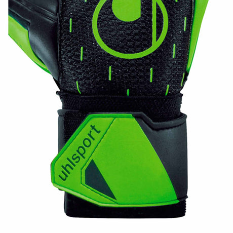 Uhlsport Classic Soft Advanced Goalkeeper Gloves - Black / Fluo Green / White