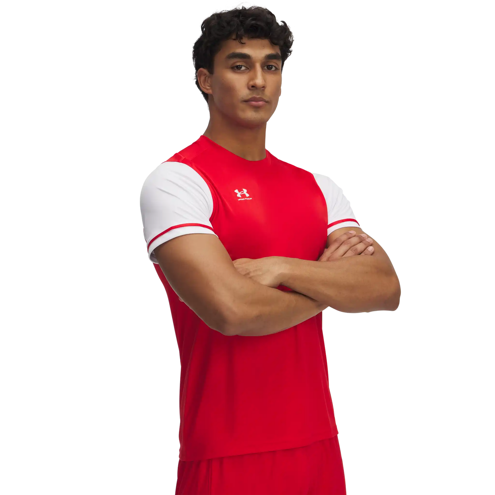 Under Armour Challenger Team Jersey chandail de soccer - Rouge / Blanc