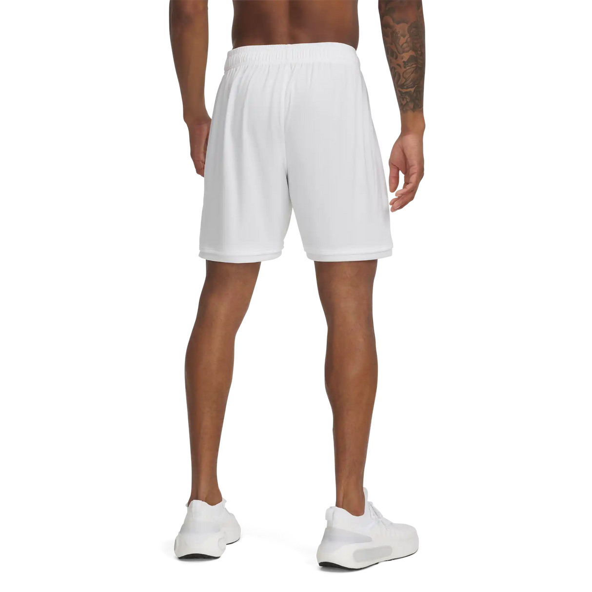 Under Armour Challenger Team short de soccer pour adultes - Blanc / Noir