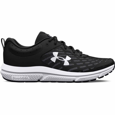 Under Armour Charged Assert 10 chaussures de course homme - Noir / Blanc