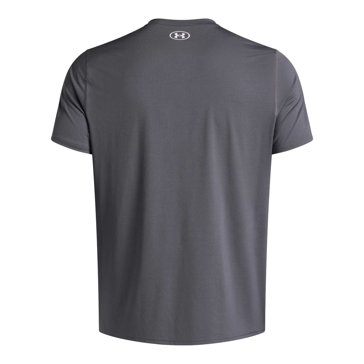 Under Armour HeatGear Fitted T-shirt à manches courtes hommes dos - Castlerock / Blanc