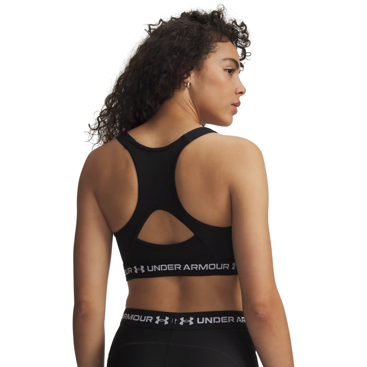 Under Armour HeatGear Crossback High – Soutien-gorge sport - Ultimate Black / White