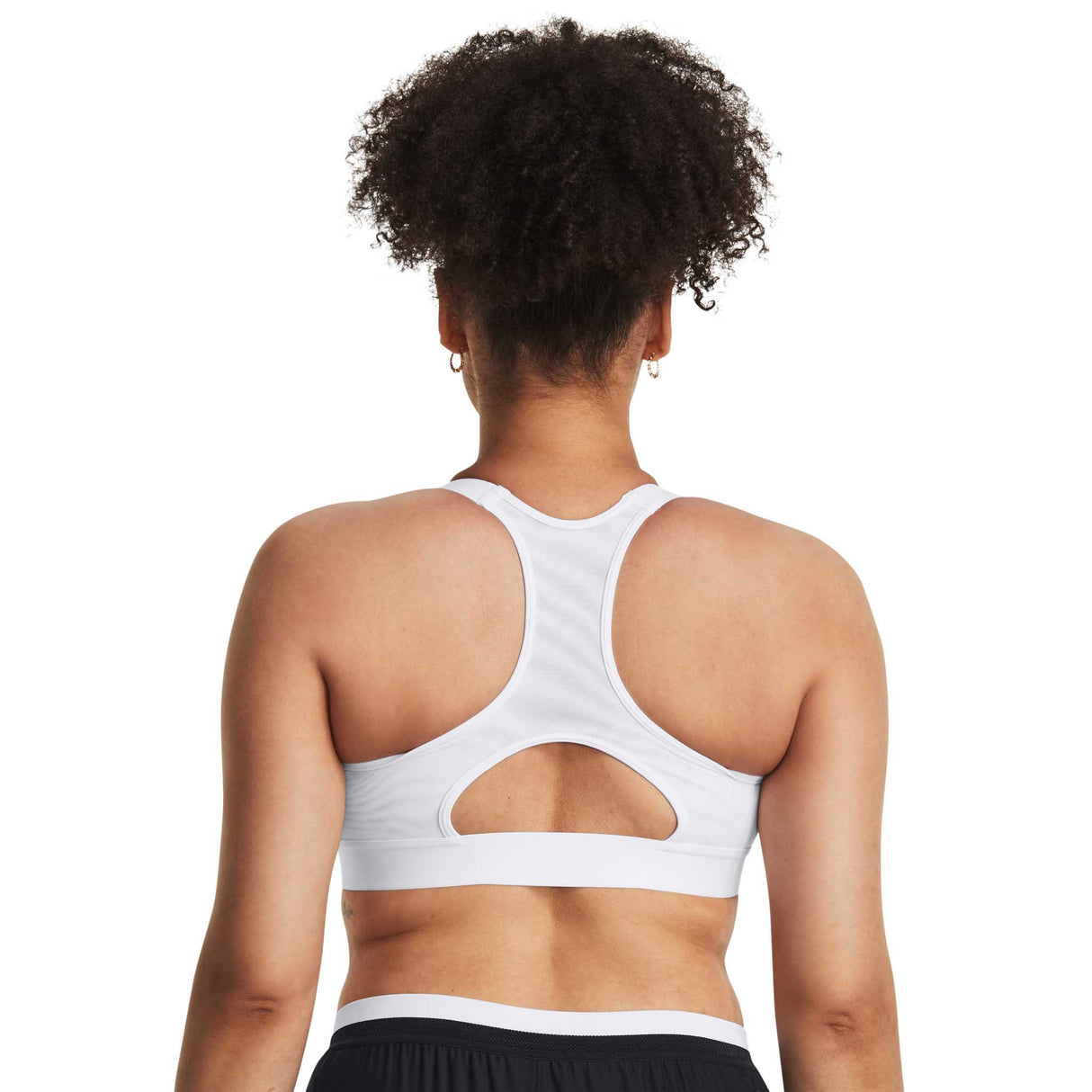 UA HeatGear Armour soutien-gorge sport à soutien élevé M - Blanc / Noir