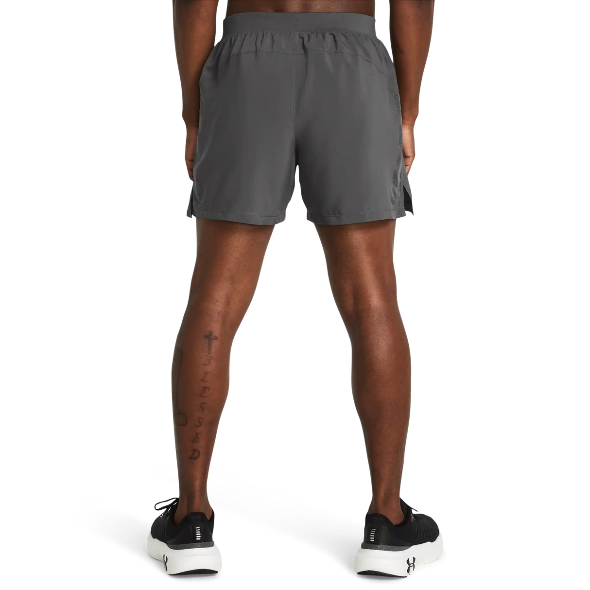 Under Armour UA Launch short de course à pied 13 cm (5 po) pour homme - Castlerock / Castlerock/ Reflective