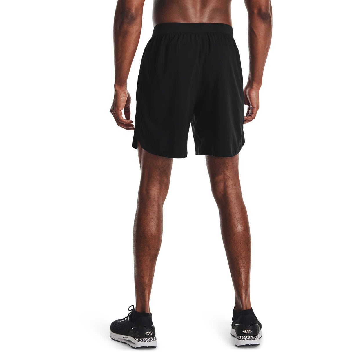 Under Armour Launch 7 pouces shorts homme dos- Black / Reflective