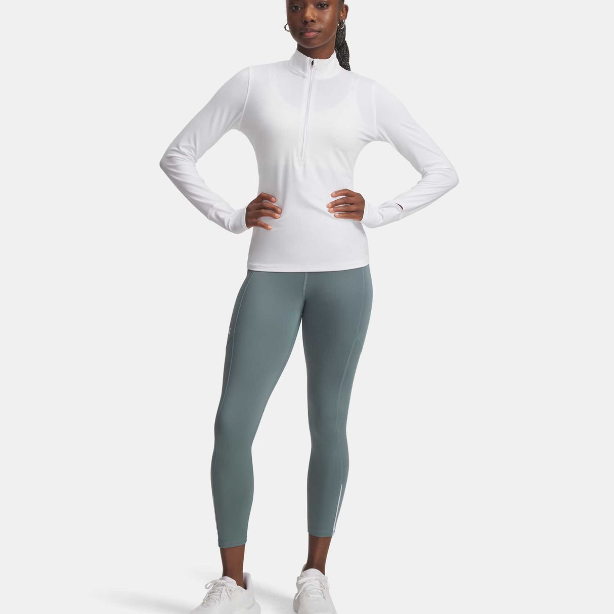 Under Armour Launch legging à la cheville pour femme - Jasper Blue