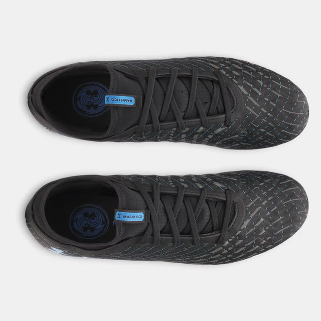UA Magnetico Select 5 FG chaussures de soccer - Black / Castlerock / Blue Atlantis