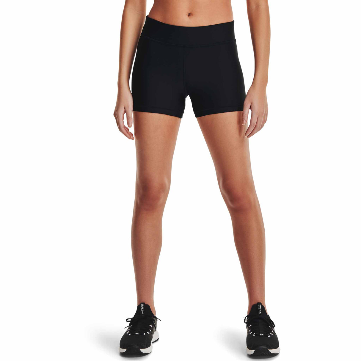 Under Armour Mid Rise Shorty cuissard pour femme - Noir