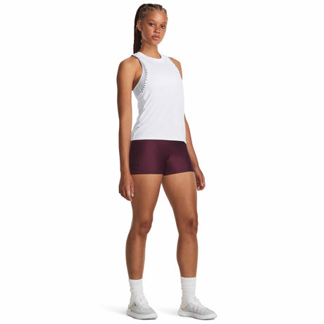 Armour Mid Rise Shorty cuissard pour femme - Dark Maroon