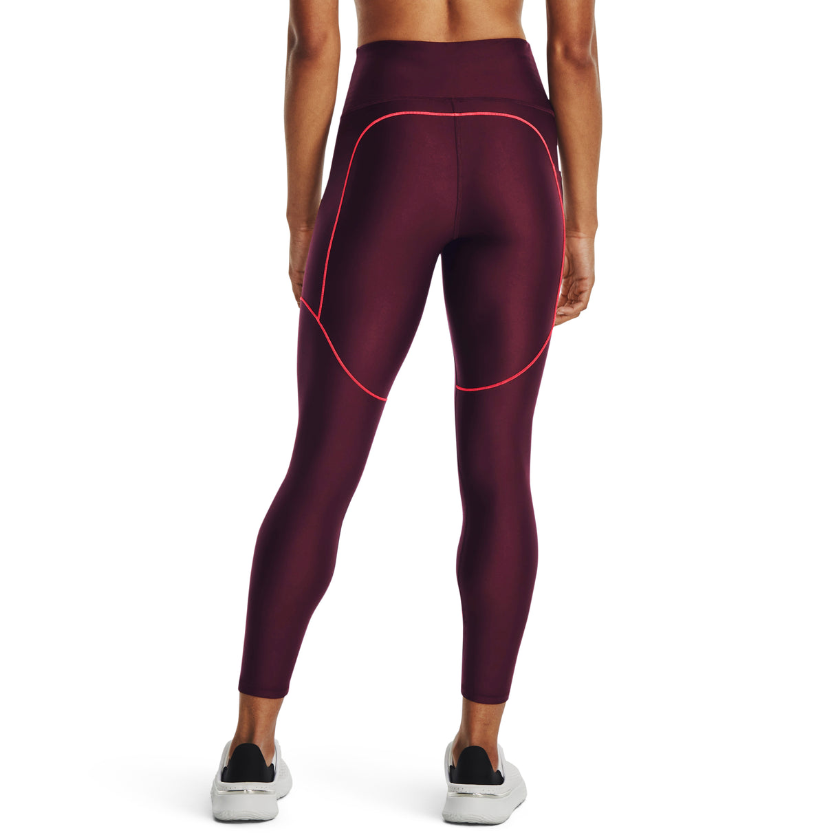 UA Armour Novelty Ankle legging d'entrainement femme - Bordeaux Foncé - Beta