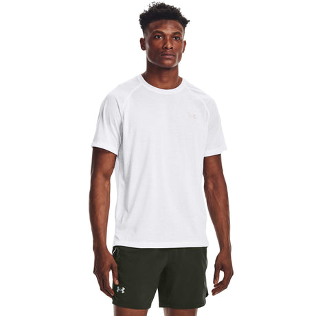 Under Armour Streaker Run t-shirt de course à pied à manches courte homme - blanc / refléchissant