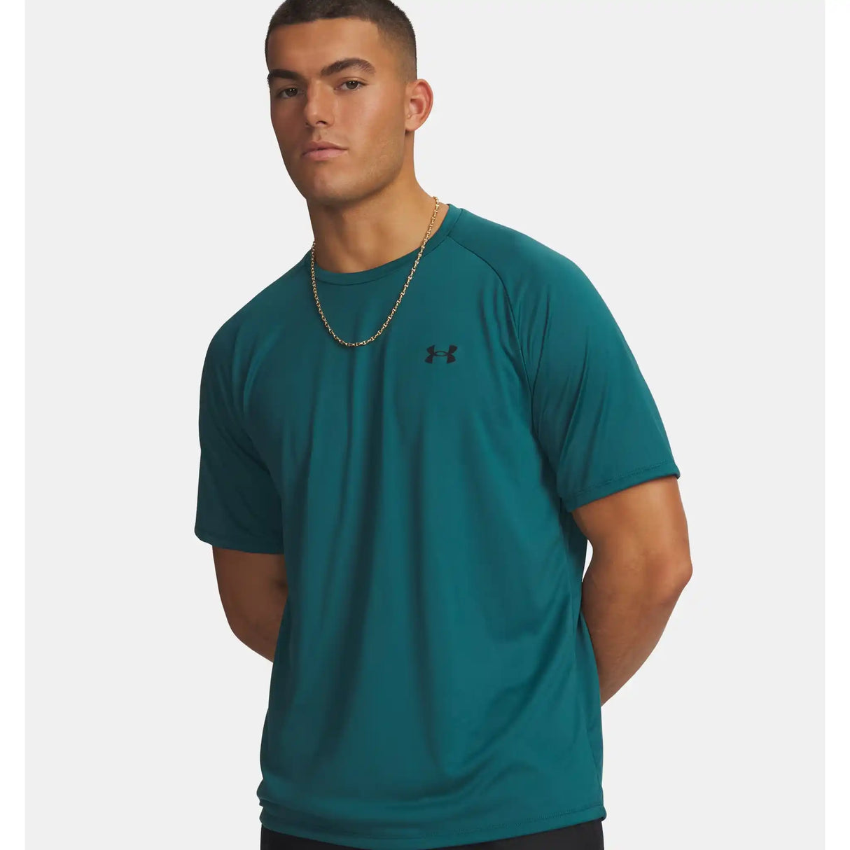 Under Armour UA Tech 2.0 haut à manches courtes pour hommes - Rack Green / Black