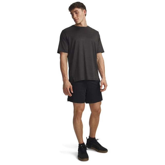 Under Armour Tech Vent short 7 pouces homme - Black / Black / Jet Grey