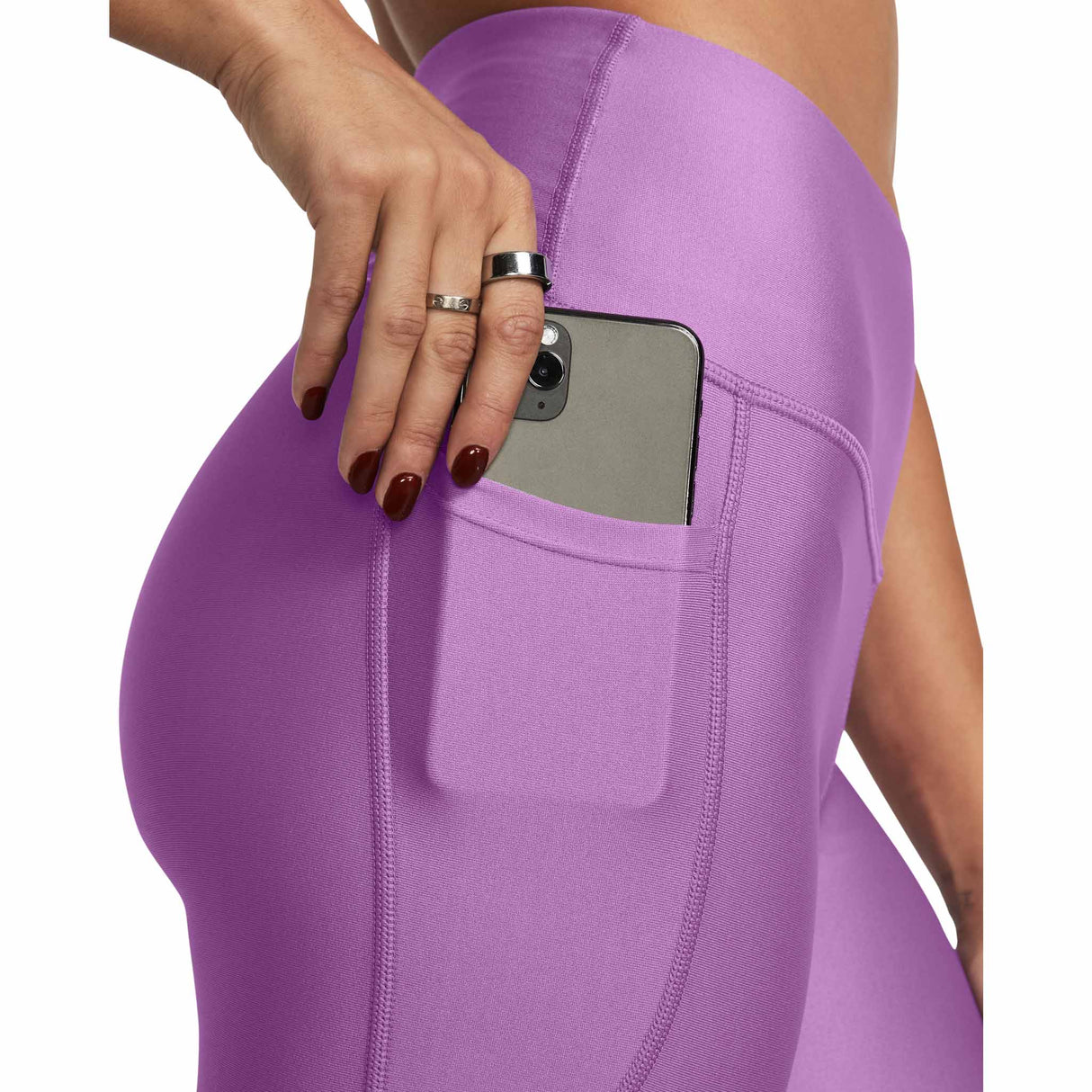 Under Armour Vanish Hi Ankle legging à la cheville femme poche - Provence Purple / Purple Ace