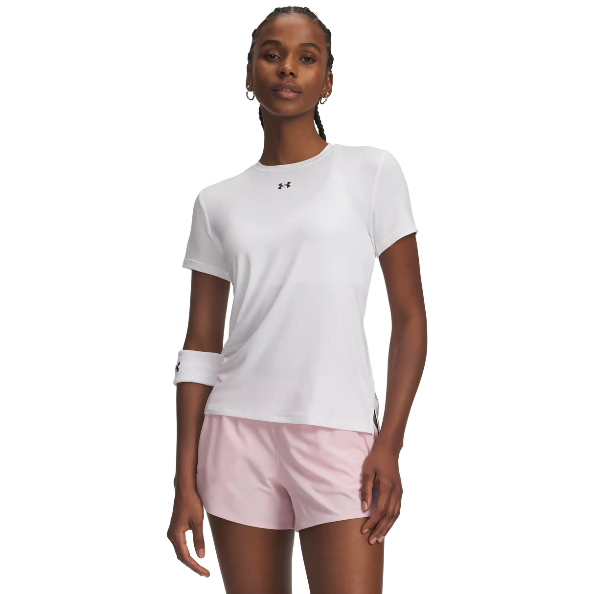 Under Armour Vanish T-shirt à manches courtes pour femme - Blanc / Noir