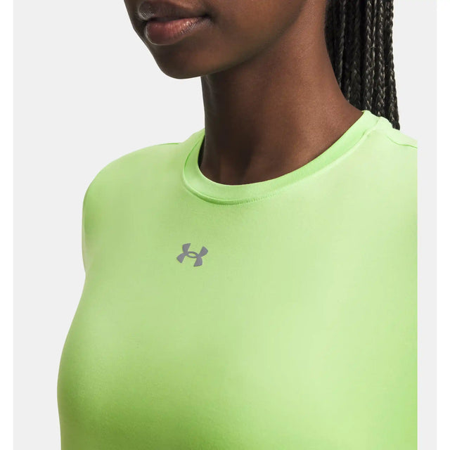 Under Armour Vanish T-shirt à manches courtes pour femme - Lumos Lime / Mod Grey