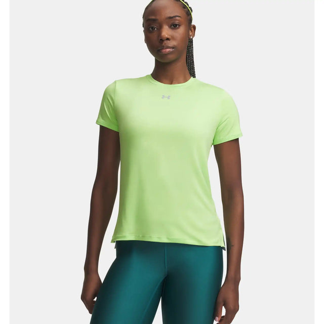 Under Armour Vanish T-shirt à manches courtes pour femme - Lumos Lime / Mod Grey