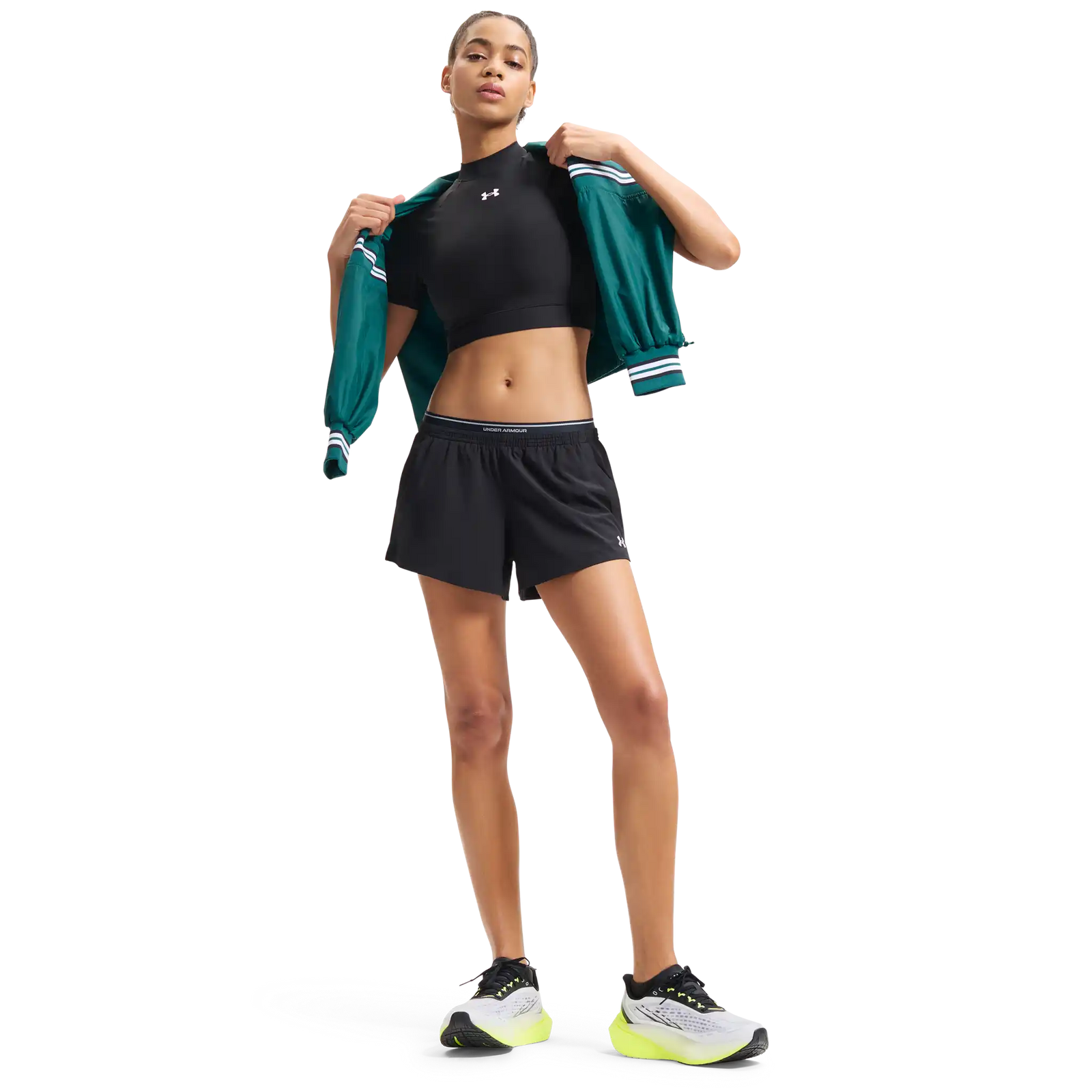 Under Armour Vanish Woven short 3 pouces - Ultimate Black / Mod Grey