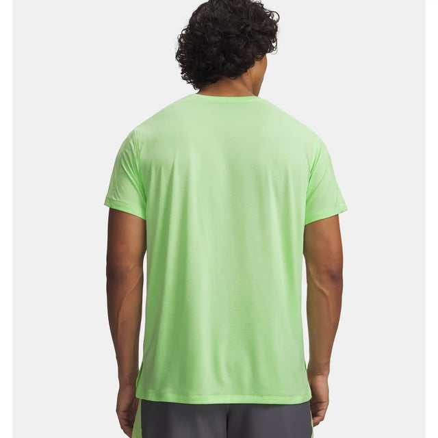 Under Armour Velociti Reflect t-shirt pour homme - Lumos Lime / Reflective