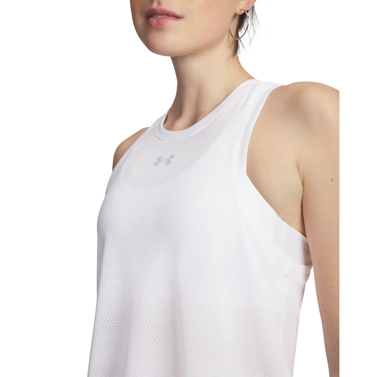 Under Armour Velociti camisole pour femme - Blanc / Réfléchissant