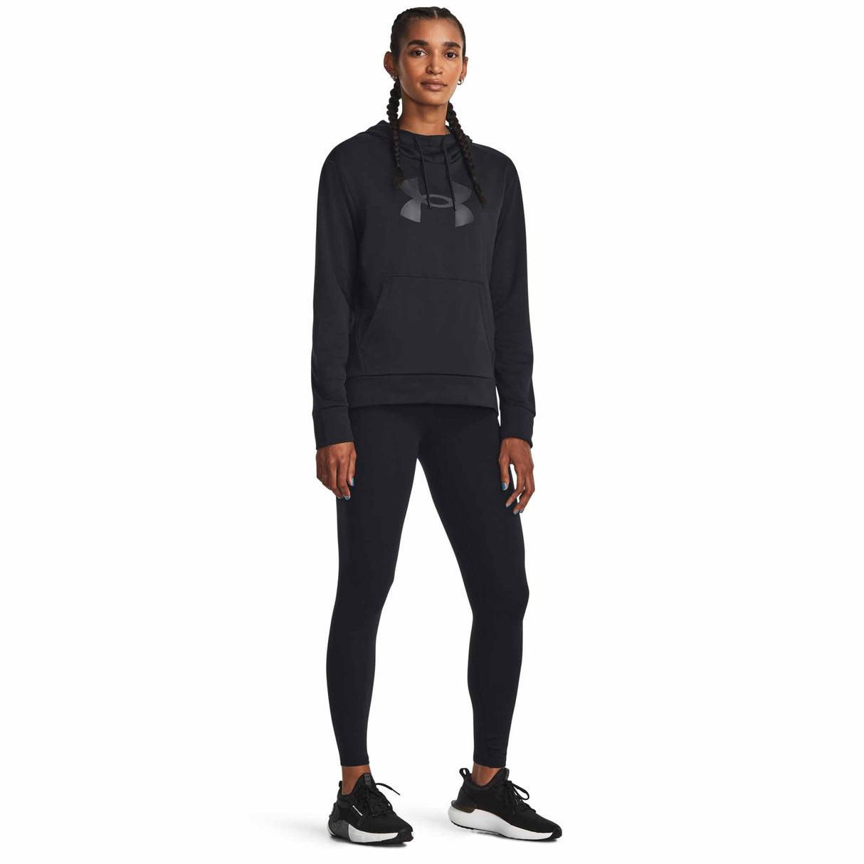 Under Armour UA Armour Fleece Big Logo Hoodie chandail en molleton à capuche femme