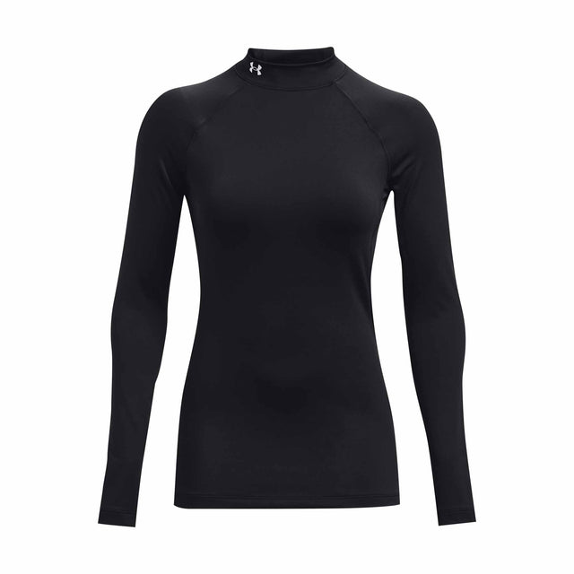 Under Armour UA ColdGear Authentics Mock couche de base manches longues femme