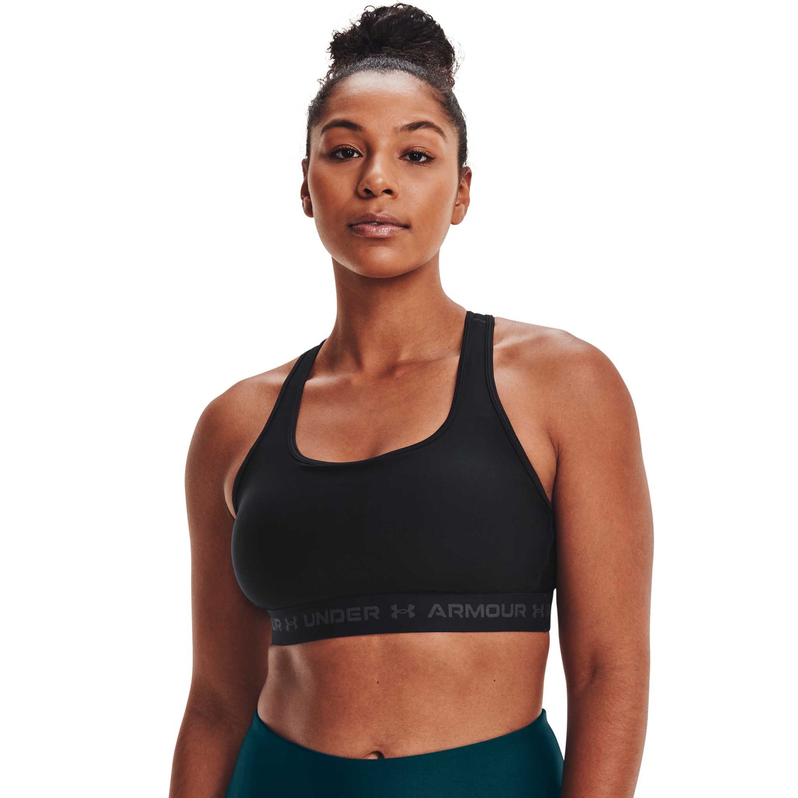 Under Armour UA Crossback Mid – Soutien-gorge sport croisé dans le dos pour femmes