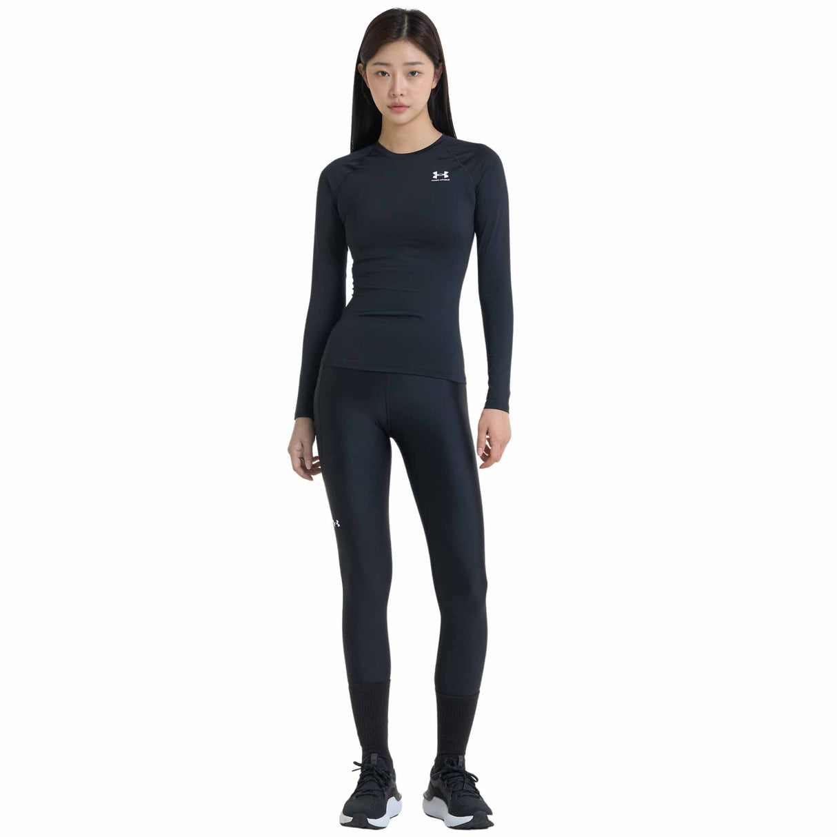 Under Armour UA HeatGear Armour - chandail de compression à manches longues femme