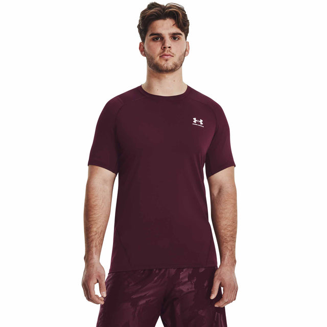 Under Armour UA HeatGear Armour Fitted T-shirt à manches courtes pour hommes