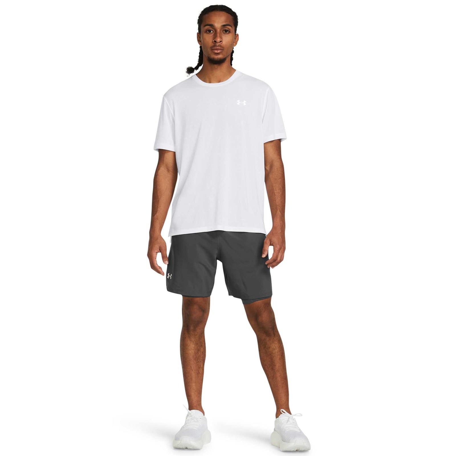 Under Armour UA Launch 7 pouces shorts de course à pied pour homme 2-en-1