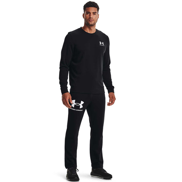 Under Armour UA Rival haut à col rond en tissu bouclette pour homme