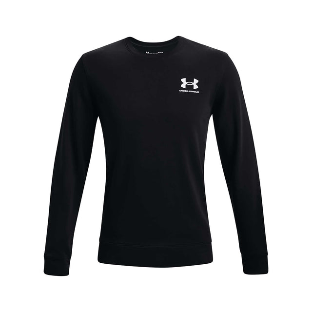 Under Armour UA Rival haut à col rond en tissu bouclette pour homme
