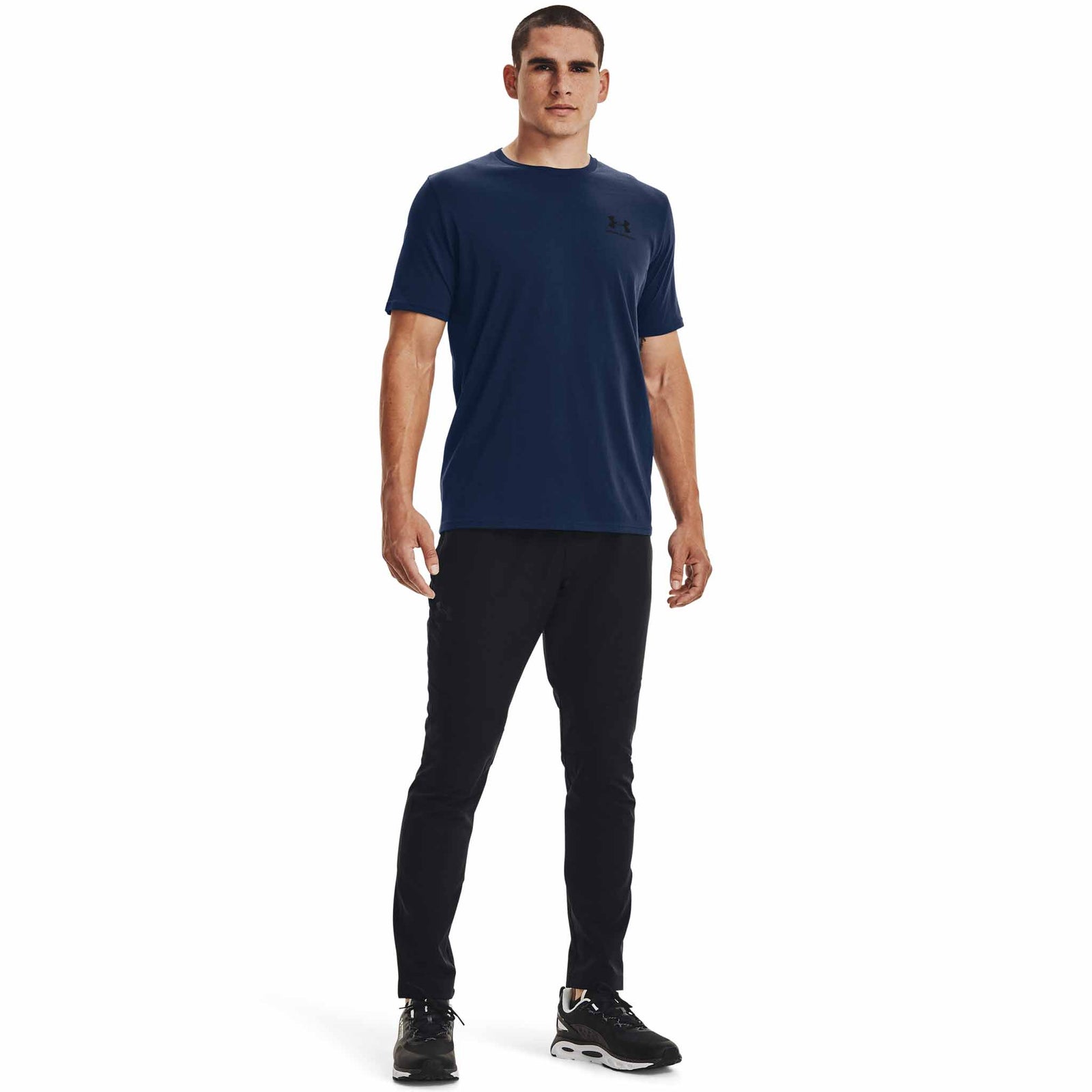 Under Armour UA Sportstyle - T-shirt à manches courtes avec logo à gauche homme