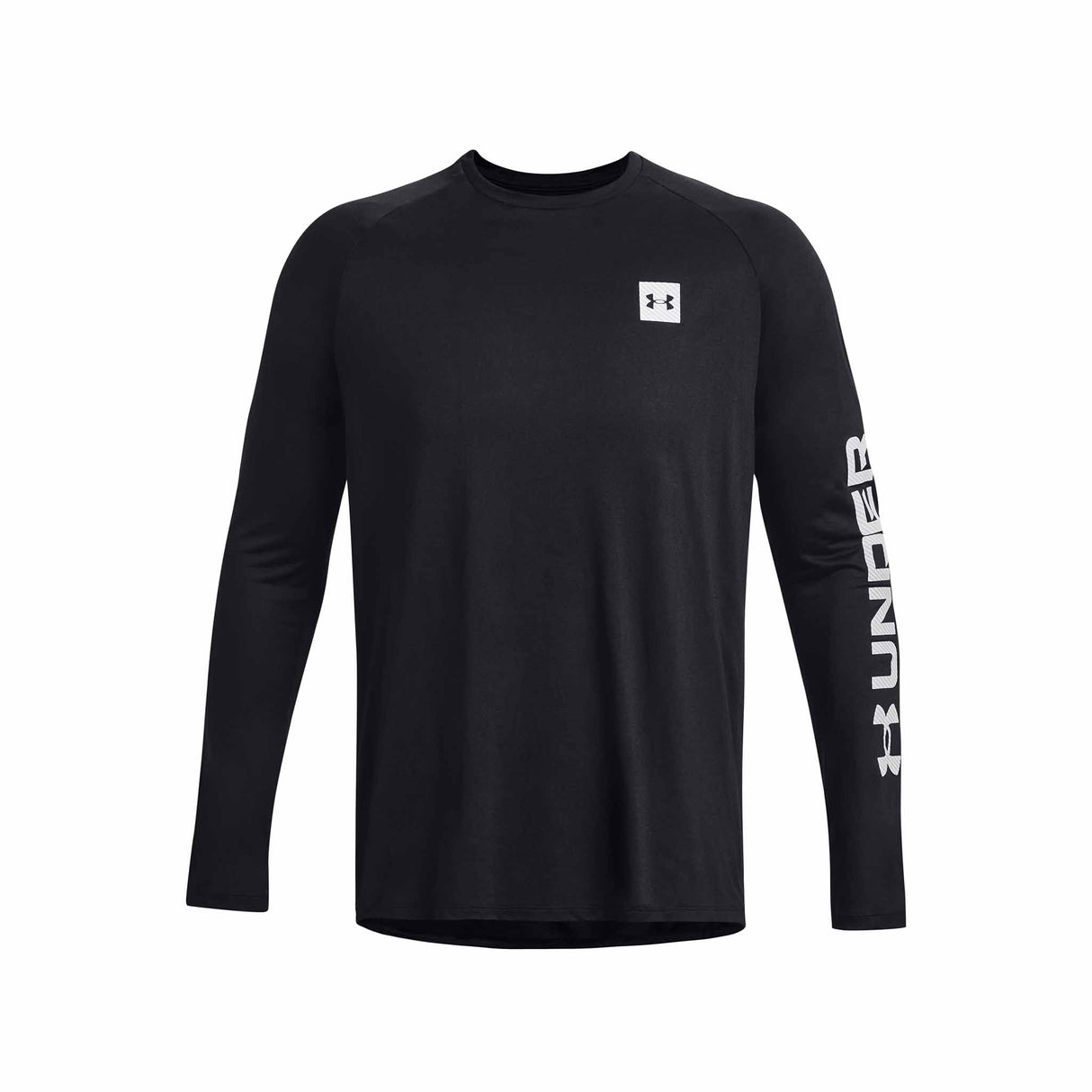 Under Armour UA Tech Print Fill t-shirt sport à manches longues pour homme