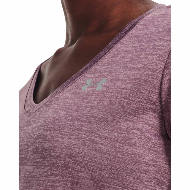 Under Armour UA Tech Twist - Haut avec encolure en V pour femmes