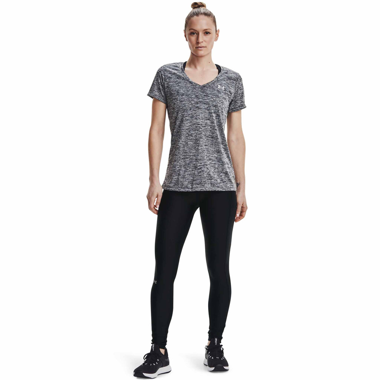 Under Armour UA Tech Twist - Haut avec encolure en V pour femmes