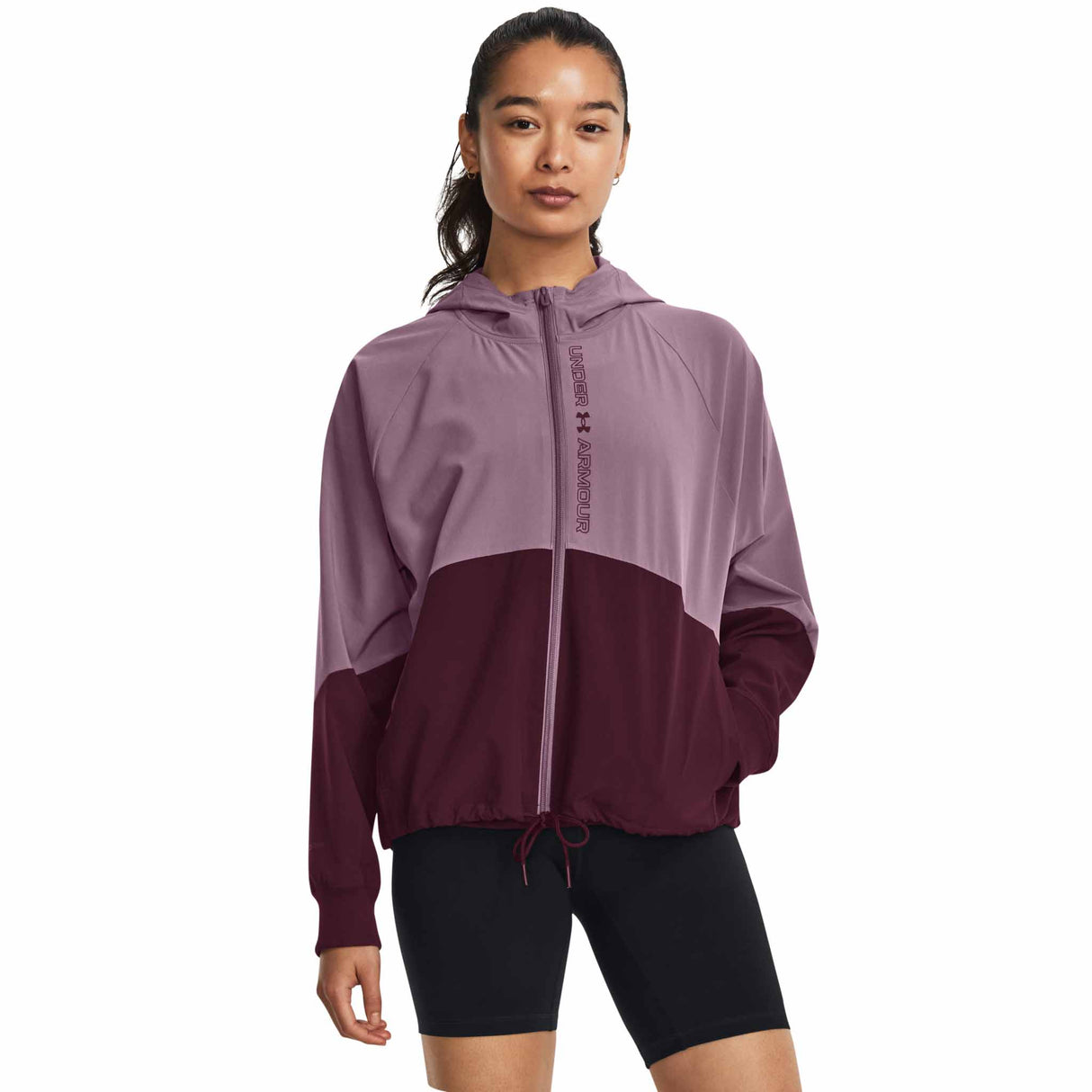 Under Armour UA Woven FZ manteau de course à pied femme