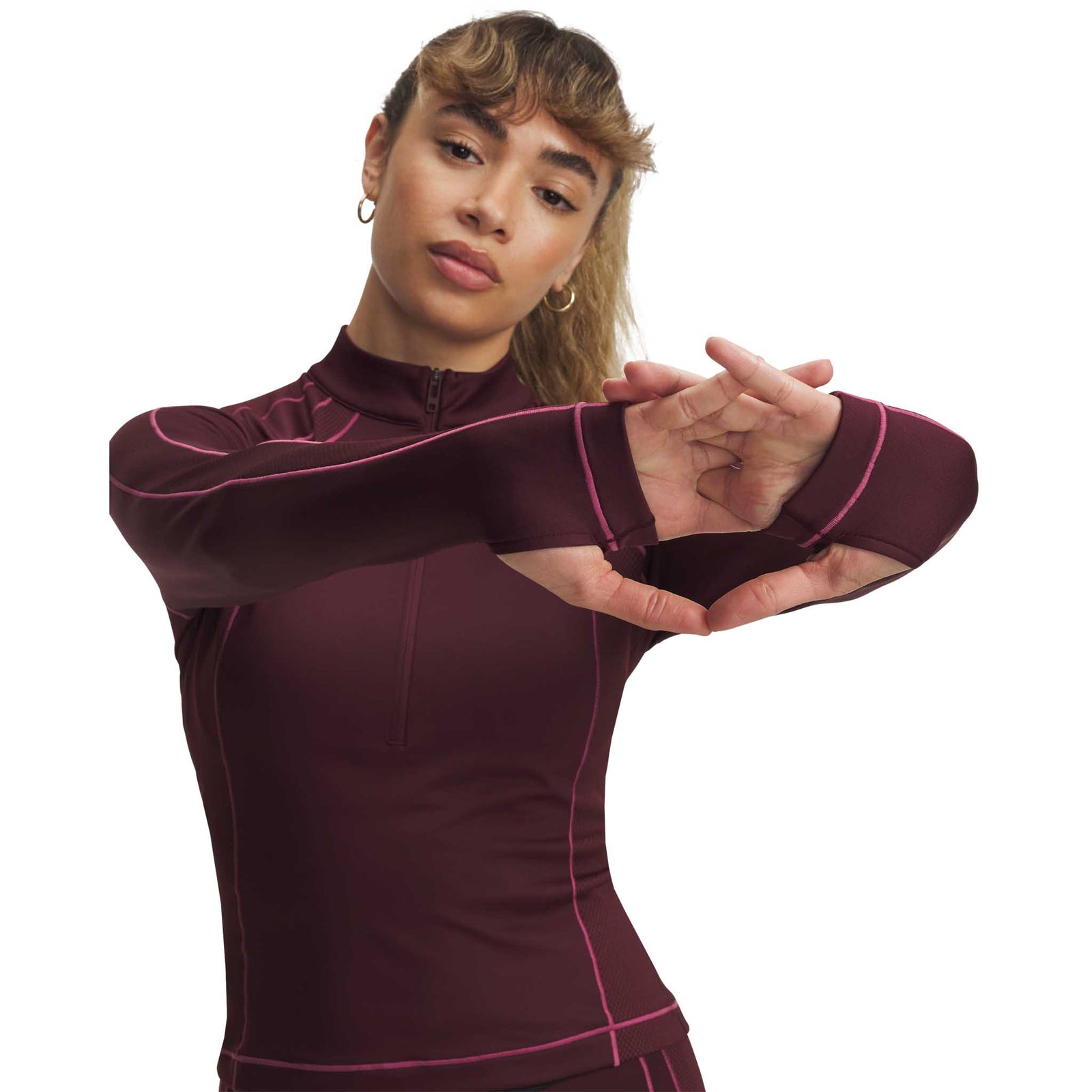 Under Armour Under Armour ColdGear 1/2 Zip chandail pour femme
