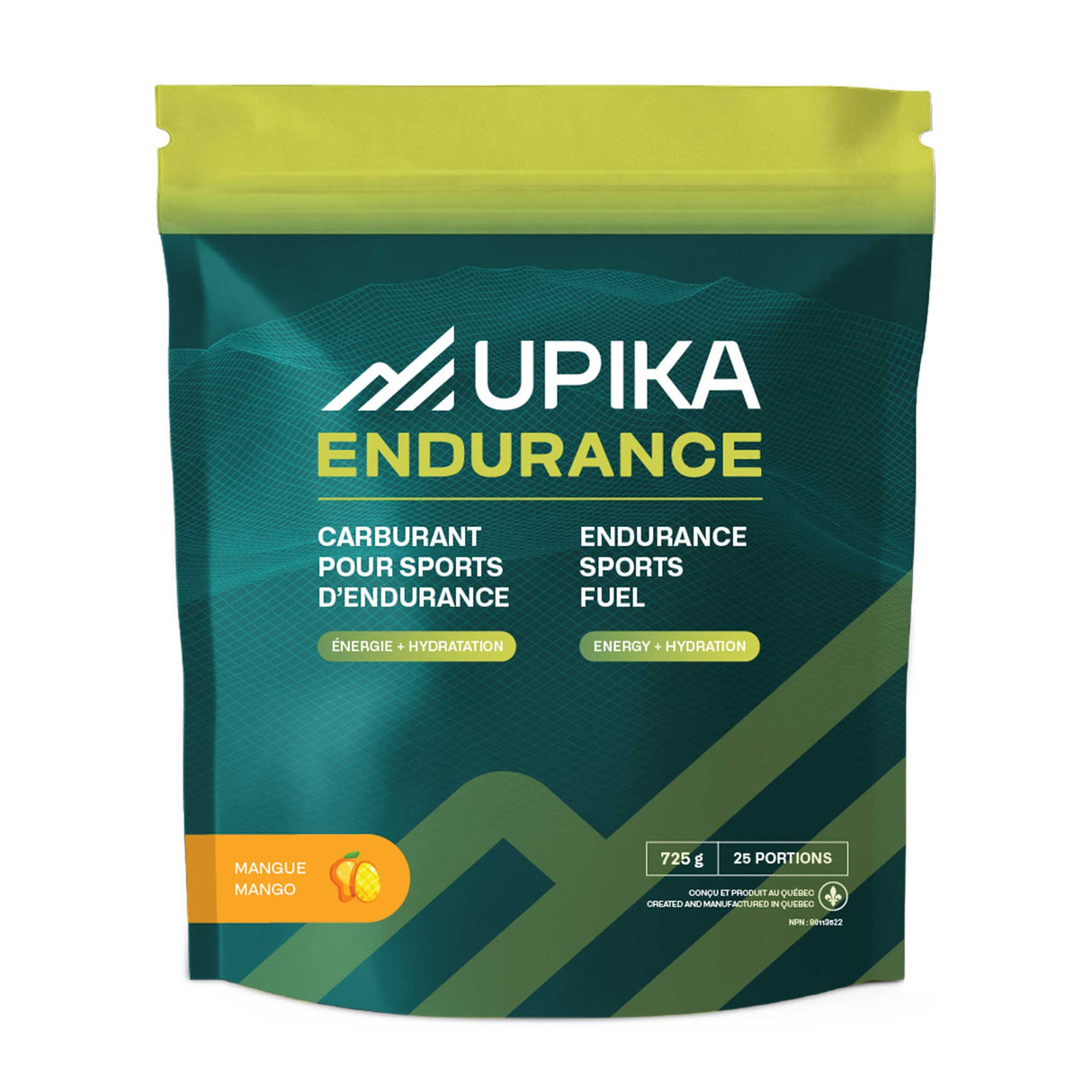 Upika Endurance carburant pour sport d'endurance - 25 portions