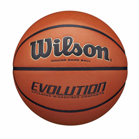 Wilson Evolution Indoor Game Basketball - Microfiber Composite