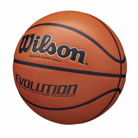 Wilson Evolution Indoor Game Basketball - Microfiber Composite
