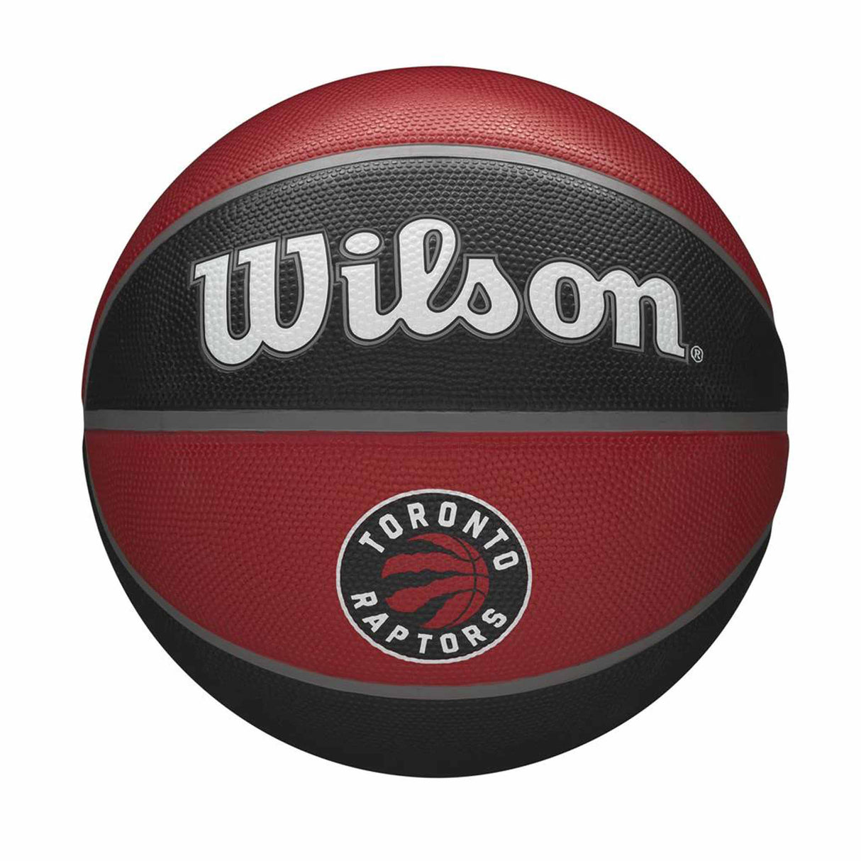 Wilson NBA Team Tribute Toronto Raptors Basketball - Black / Red