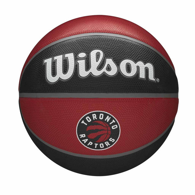 Wilson NBA Team Tribute Toronto Raptors Basketball - Black / Red