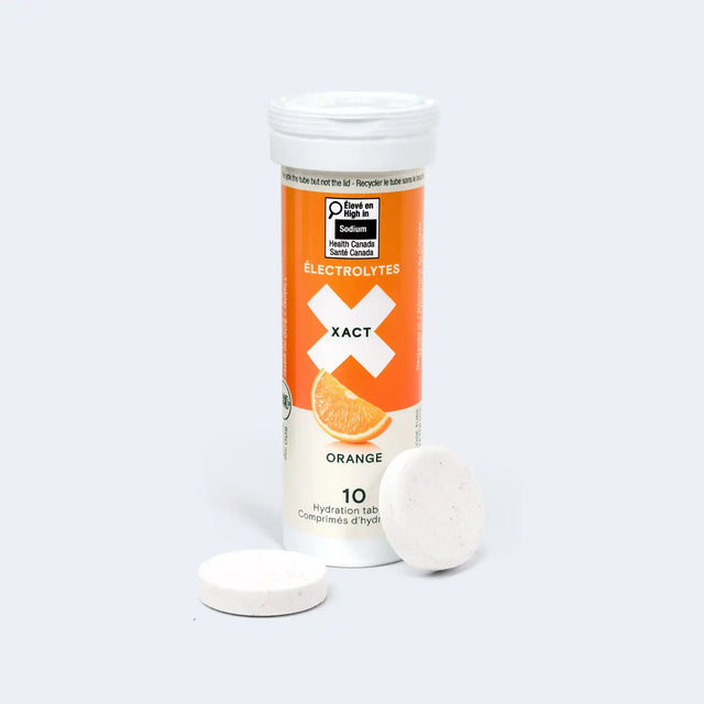Xact Électrolytes comprimés d'hydratation sportive - Orange