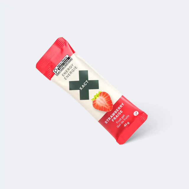 Xact Nutrition Gel de fruits énergétique à la fraise - unite