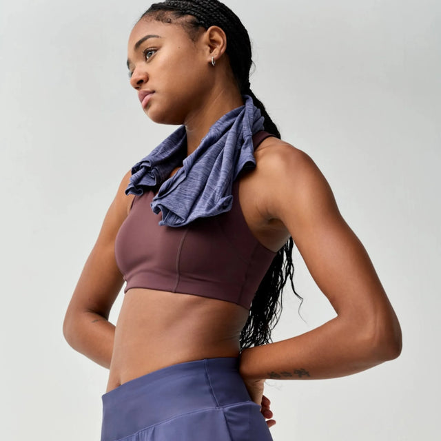 Brooks Chaser Padded Bra soutien-gorge de course à pied - Cocoa