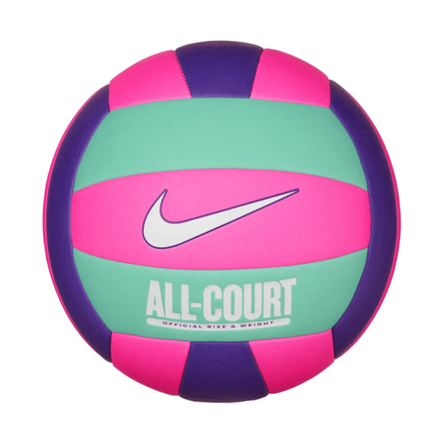Ballon de volleyball Nike All Court rose et mauve, vue 2 | Nike All Court volleyball pink purple, view 2