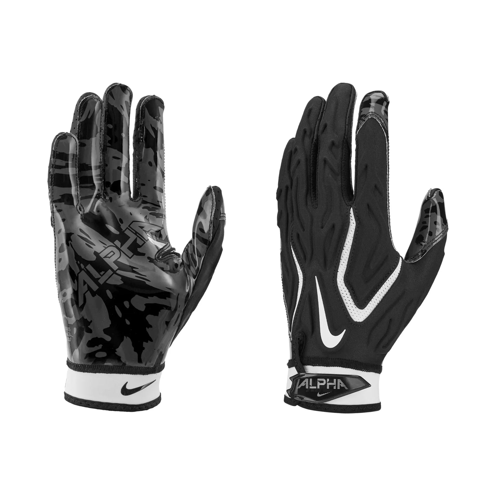 Gant de football rembourré Nike Superbad 8.0 FG noir, vue 3 | Nike Superbad 8.0 FG padded football glove black, view 3