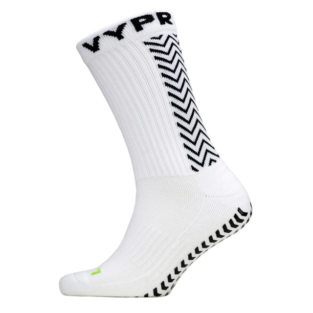 VYPR VENM 2.0 Plus chaussettes de soccer antidérapantes - détail de la semelle antidérapante