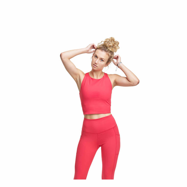 Champion Absolute Eco Crop Top camisole pour femme red persuasion